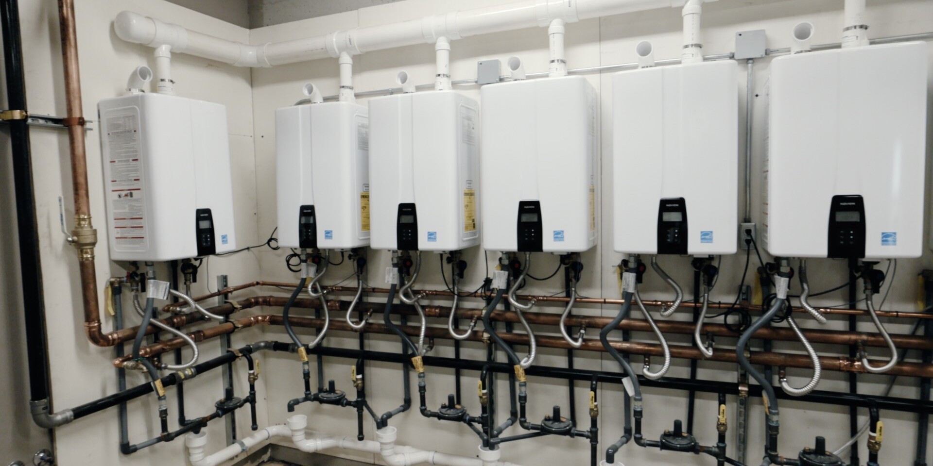 Multi-Unit Tankless Water Heater Installation